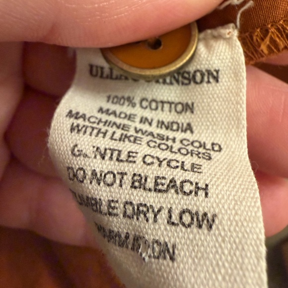 Ulla Johnson Rust Long Sleeve Dress - Picture 4 of 8